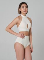 Tanna High Waist Set (Cream) - 图片 2