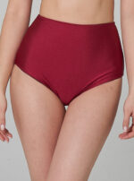 Double-sided High Waist Bottom (Wine/ Black) - 图片 6