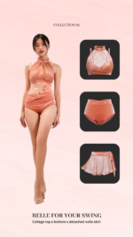 [3-pcs set] Belle Set (Pink) - 图片 4
