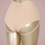 High Hip Shorts (Beige)