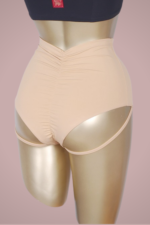 High Hip Shorts (Beige)