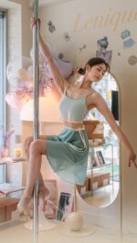 Monet Top 모네 - Arctic Green - 图片 4