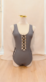 Love Letter Bodysuit (Grey) - 图片 2