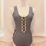 Love Letter Bodysuit (Grey)