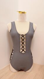 Love Letter Bodysuit (Grey) - 图片 3